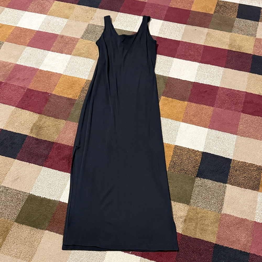 Ann Taylor Elegant Black Maxi Dress